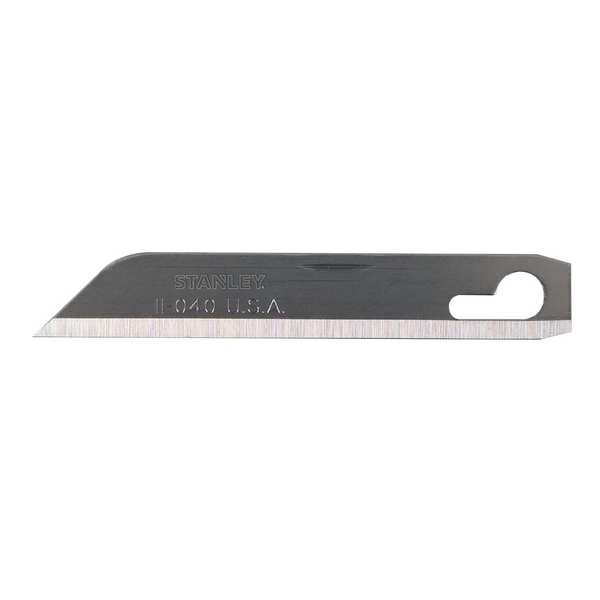 Stanley 1-Pt Sngle Edge Pckt Knife Blde, 2-4/5" W - 11-040