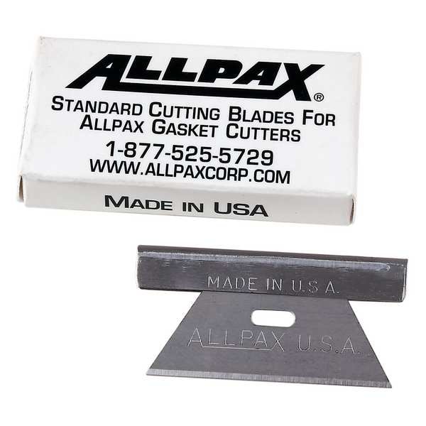 Allpax Cutting Blades, Standard Duty, 2" L, PK 6 - AX1600