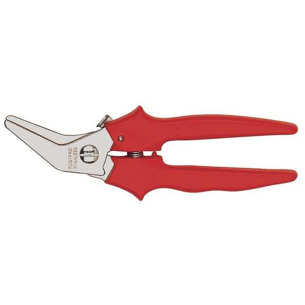 Bessey Offset Snip, Straight, 7 1/2 in, Stainless Steel - D48A
