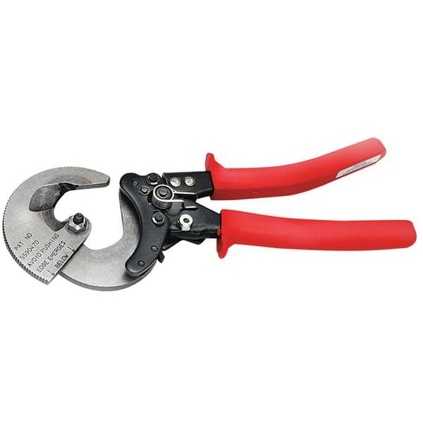 Burndy 10-1/2" Ratchet Action Cable Cutter, Center Cut - RCC336