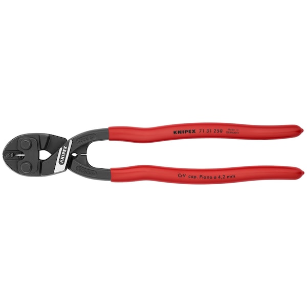 Knipex Compact Bolt Cutters, 10" High Leverage - 71 31 250