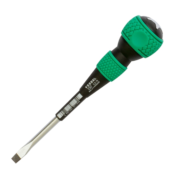 Vessel BALL GRIP Tang-Thru Screwdriver No.230 - - 230S5575