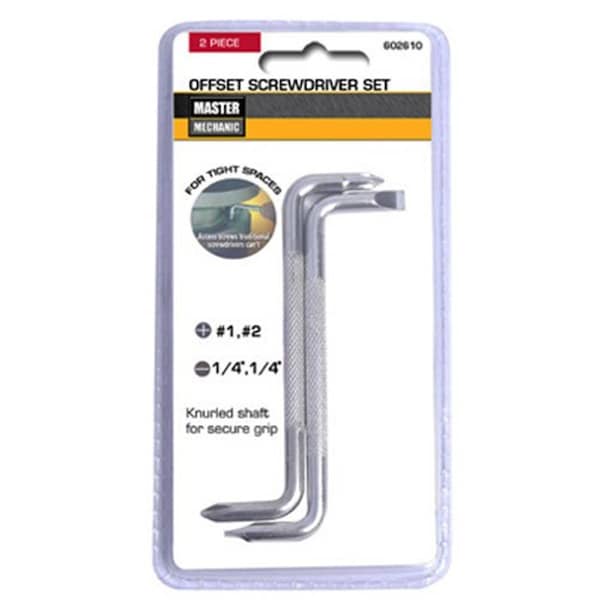 Hangzhou Great Star Industrial Master Mechanic Soft Grip Screwdriver Set, 2PK - 164995