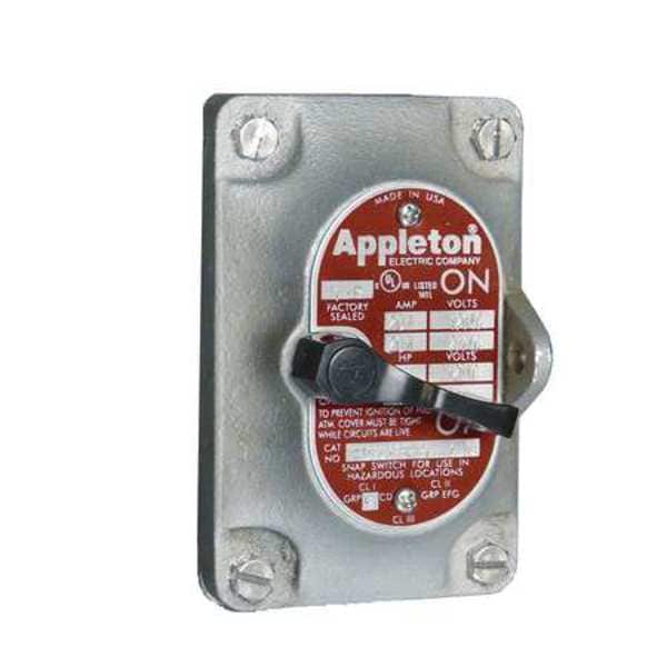 Cubierta frontal Appleton Electric, de 4 vías, 1 módulo, 20 amperes - EDKF24W-Q