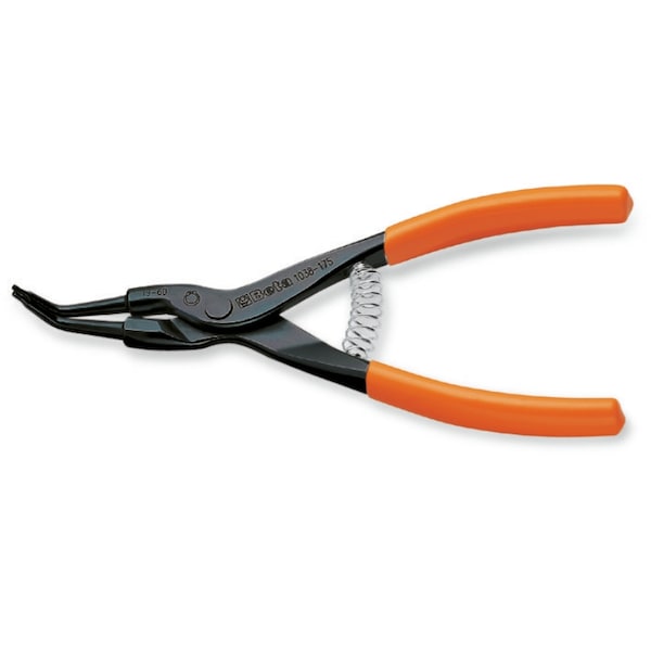 Beta 1037 45 Degrees External Retaining Ring Snap Ring Circlip Pliers, 140 x 1.3mm - 010370014