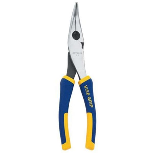 Irwin Irwin Vise-Grip 586-2078228 8 Inch Bent Long Nose Plier - 38548028170