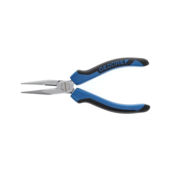 Gedore Needle Nose Pliers, 5-1/2", Overall Length: 140mm - 8132-140 JC