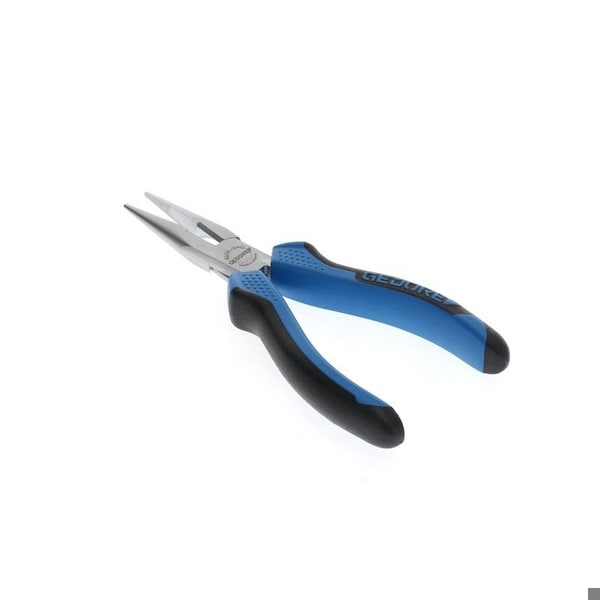 Gedore Needle Nose Pliers, 5-1/2", Overall Length: 140mm - 8132-140 JC