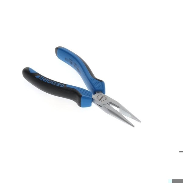 Gedore Needle Nose Pliers, 5-1/2", Overall Length: 140mm - 8132-140 JC
