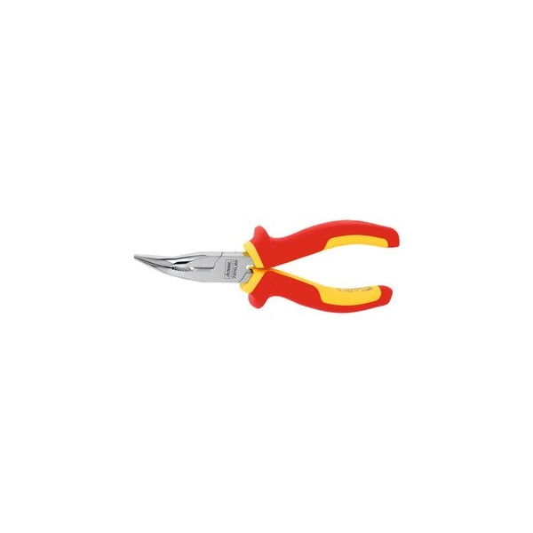 Garant Snipe nose pliers- angled VDE insulated- overall length: 160mm - 713710 160