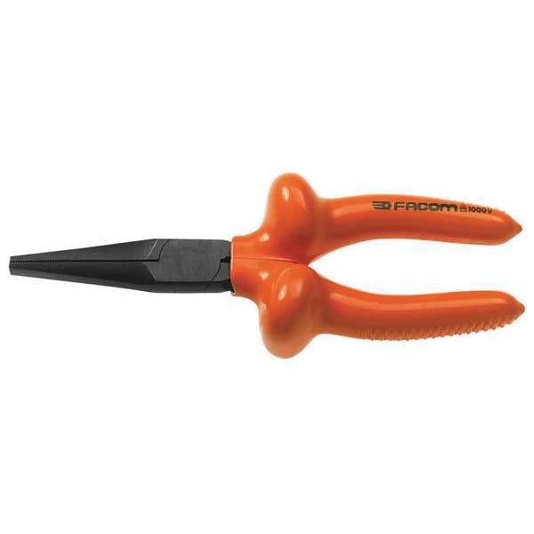 Facom 6 11/16 in Long Nose Plier Ergonomic Handle - FA-188.16AVSE