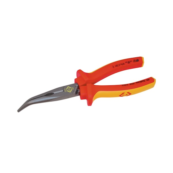 C.K RedLine VDE 45º Bent Nose Pliers 200mm - 431015
