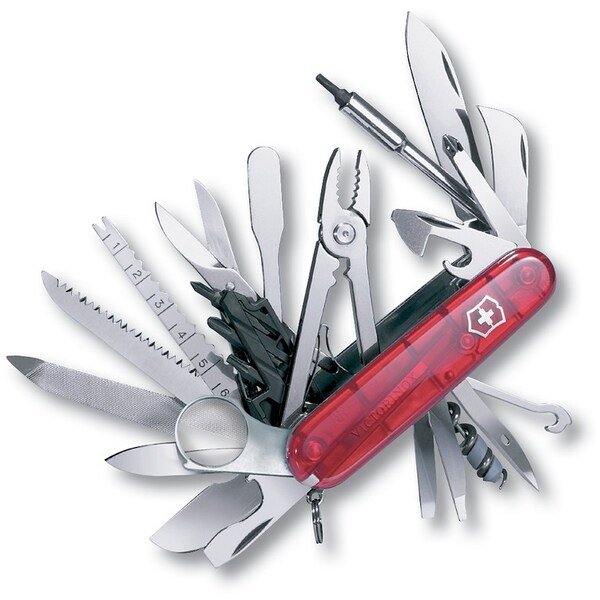 Swiss Army Brands 2024 Victorinox 53504 Swisschamp Xlt Ruby 91Mm - VIC-1.6795.XLT-X2