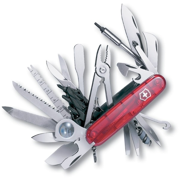 Swiss Army Brands 2024 Victorinox 53504 Swisschamp Xlt Ruby 91Mm - VIC-1.6795.XLT-X2
