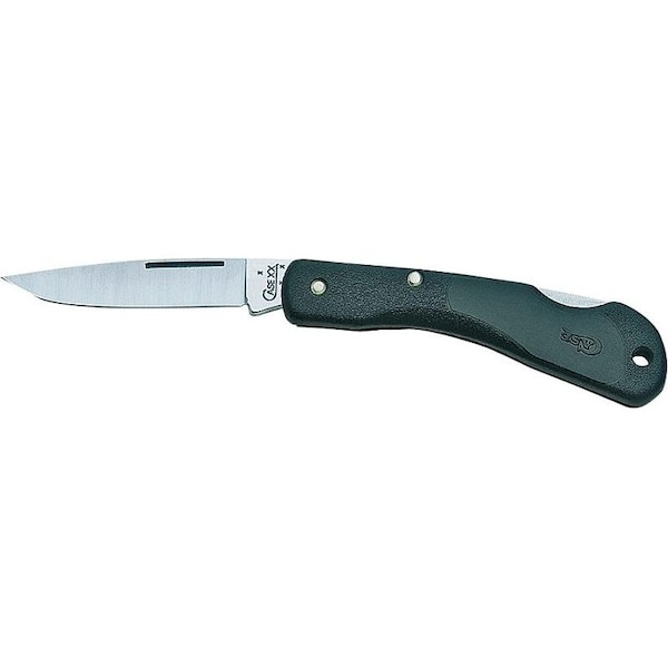 Case 00 Folding Pocket Knife, 214 in L Blade, TruSharp Surgical Stainless Steel Blade, 1Blade - 253