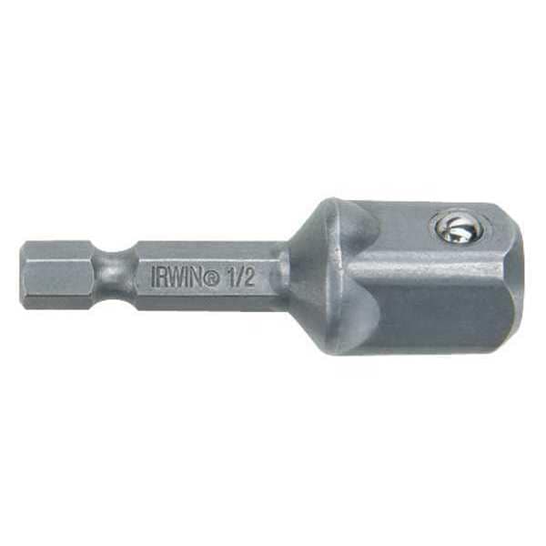 Irwin Skt Adptr, Steel, 1/4 in, 3/8 in - IWAF26238