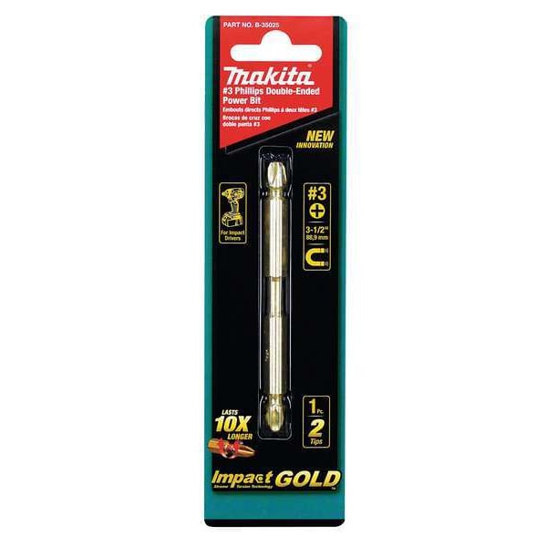 Makita Impact GOLD® #3 (3-1/2") Phillips Power Bit - B-39621