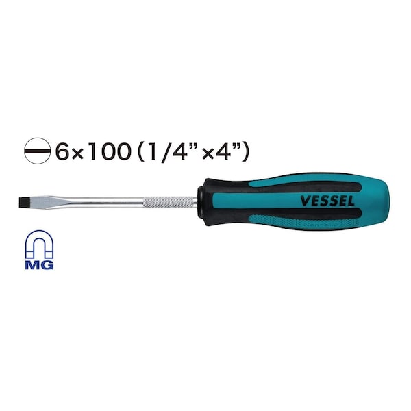 Vessel MEGADORA Screwdriver No.900 -6x100 - 900S6100