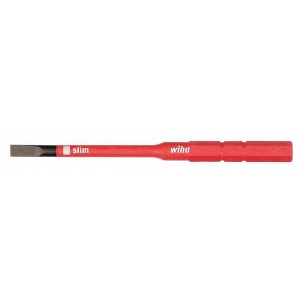 Wiha Screwdriver Blade, 1/4" Hex Shank Size - 28429