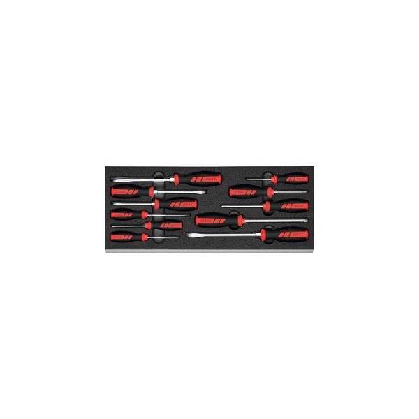 Holex Screwdriver set in Heavy Duty Foam, 11 Pc - 953444 11