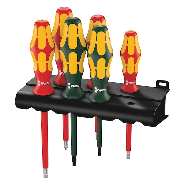 Homecare Products Laser Etched Tip Screwdriver Rack Set - 6 Piece - HO2682463