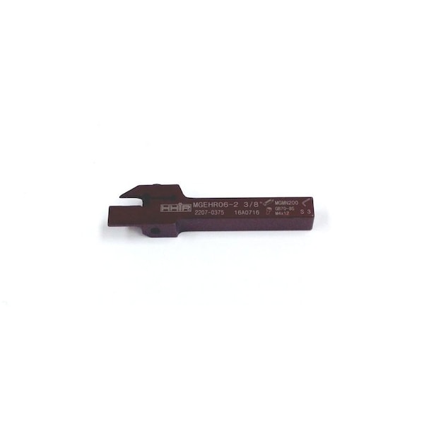 Hhip 3/8 X 3/8  X 3" Right Hand MGEHR06-2 External Grooving Tool Holder - 2207-0375