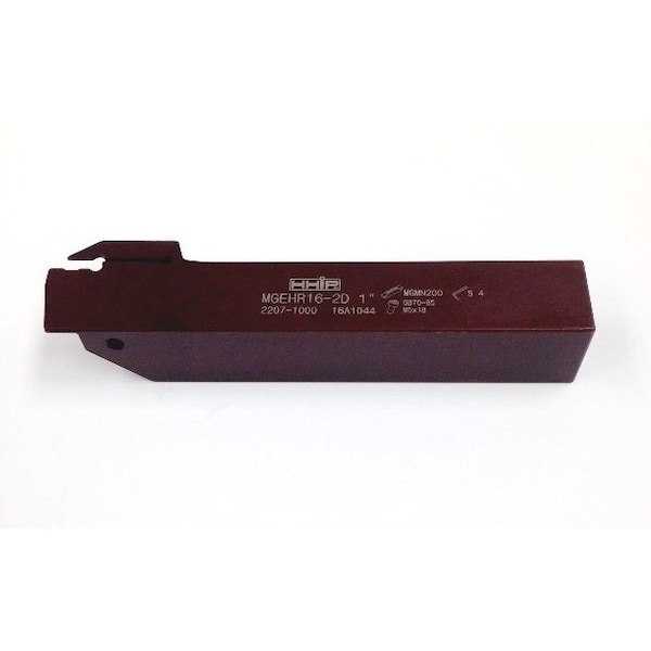 Hhip 1 X 1 X 6" Right Hand MGEHR16-2D External Grooving Tool Holder - 2207-1000