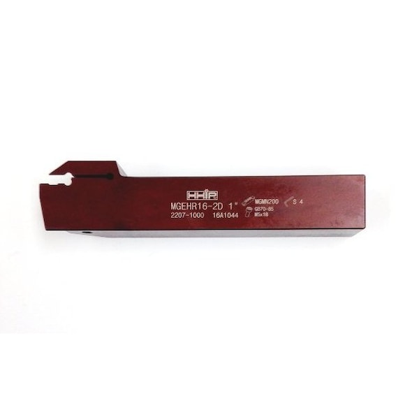 Hhip 1 X 1 X 6" Right Hand MGEHR16-2D External Grooving Tool Holder - 2207-1000
