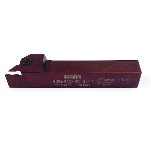 Hhip 3/4 X 3/4 X 5" Right Hand MGEHR12-2C External Grooving Tool Holder - 2207-0750