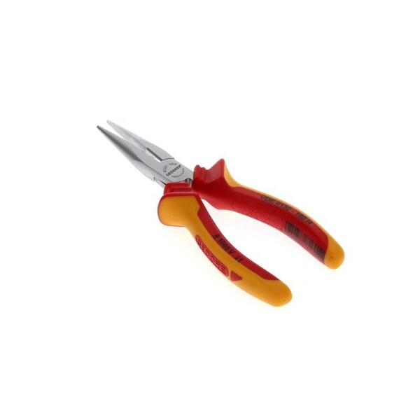 Gedore Insulated, Needle Nose Pliers, 6-1/4" - VDE 8132-160 H