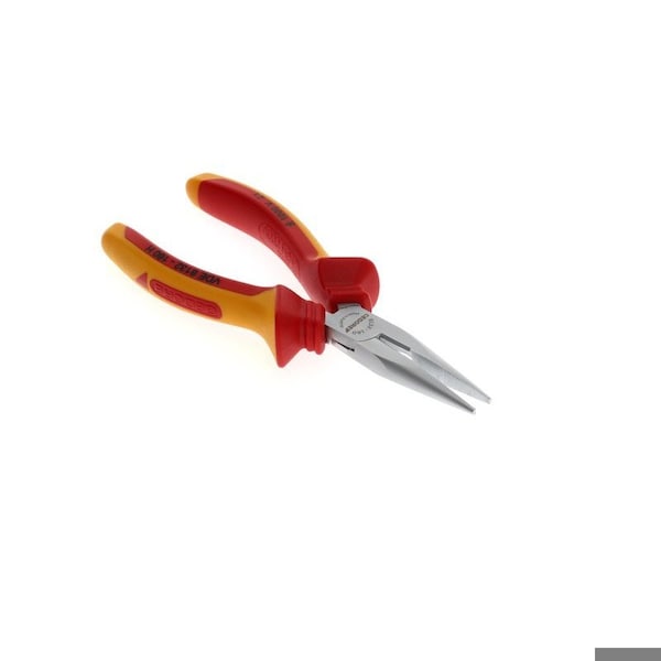 Gedore Insulated, Needle Nose Pliers, 6-1/4" - VDE 8132-160 H