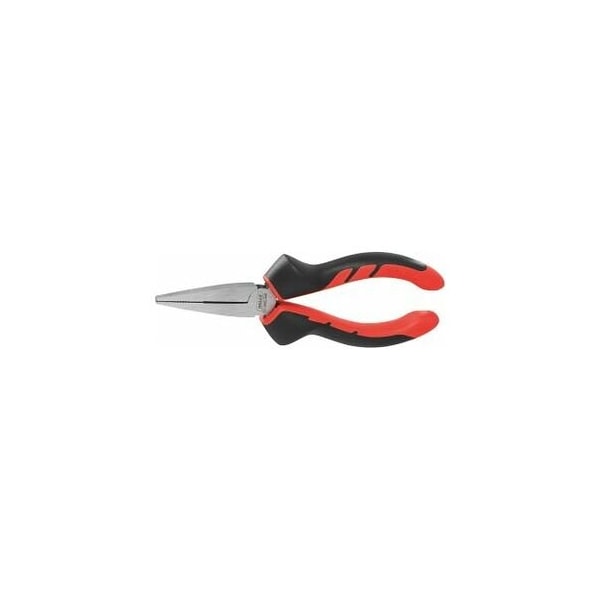 Holex 160 mm Long Flat-Nosed Pliers, with Coated Grips - 711095 160