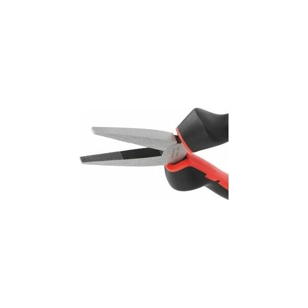 Holex 160 mm Long Flat-Nosed Pliers, with Coated Grips - 711095 160