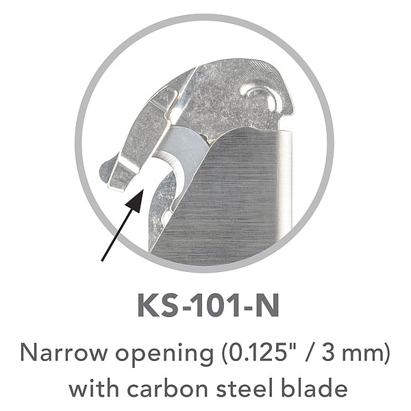 Klever Rounded Safety Blade 5 5/8 in L, 5 PK - KS-101-N