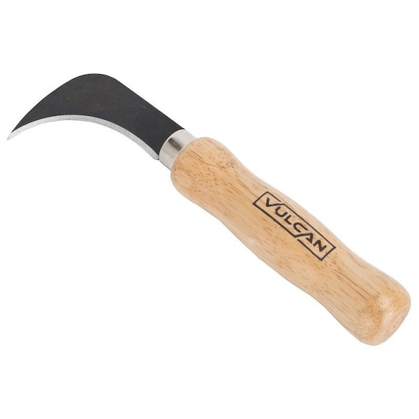 Prosource Vulcan Flooring Knife, 25 in L Blade, 2375 in W Blade, HCS Blade, Nature Handle - 14132