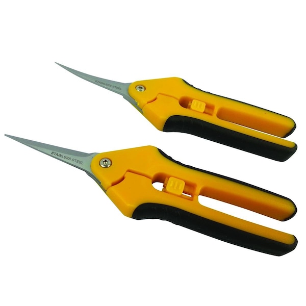 Centurion Medical Products Centurion 6.5 in. Precsion Snip Set, Yellow & Black - 2 Piece - 5040174