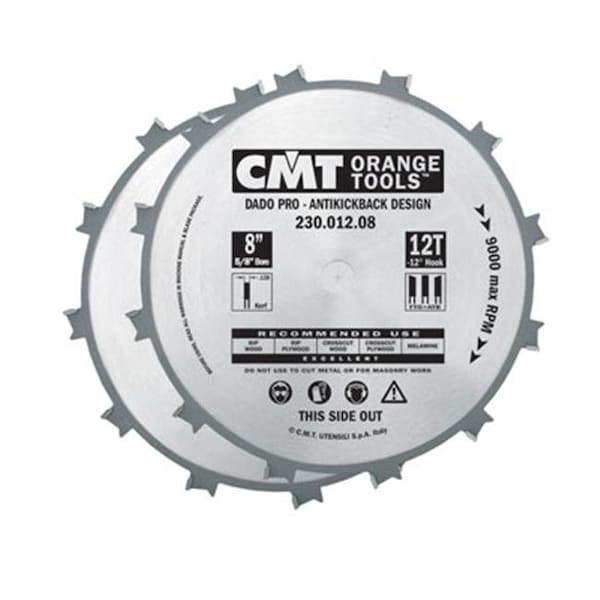 Cmt Cmt Cmt230.012.08 8 In. Dado Pro Set - CMT230.012.08