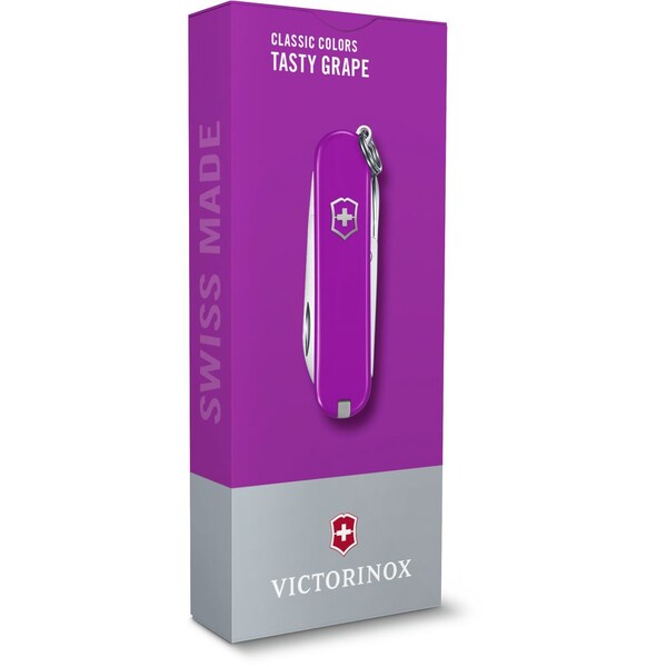 Swiss Army Brands 2024 Victorinox Classic Sd  Tasty Grape Purple, Blister - VIC-0.6223.52-X1