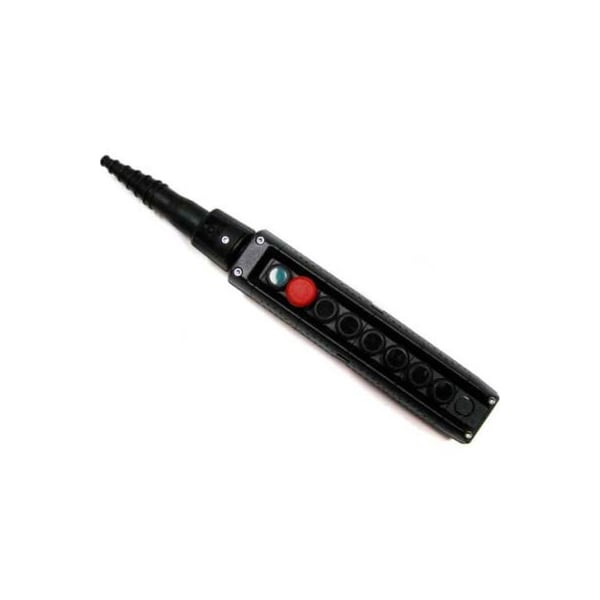 Controles Springer Co T.E.R, Colgante MIKE F70BB12000600001, 8 botones, negro, botones de 2 velocidades - F70BB12000600001