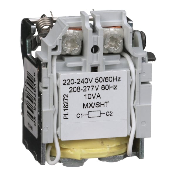 Square D Circuit breaker accessory, PowerPacT H/J/L, shunt trip, 208VAC to 277VAC - S29387