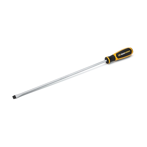 Gearwrench 3/8" x 16" Slotted Dual Material Screwdriver - 80021H