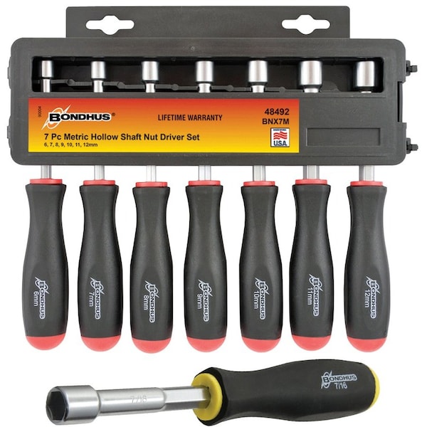 Bondhus Hollow Shaft Nut Driver 9/32In - 48432