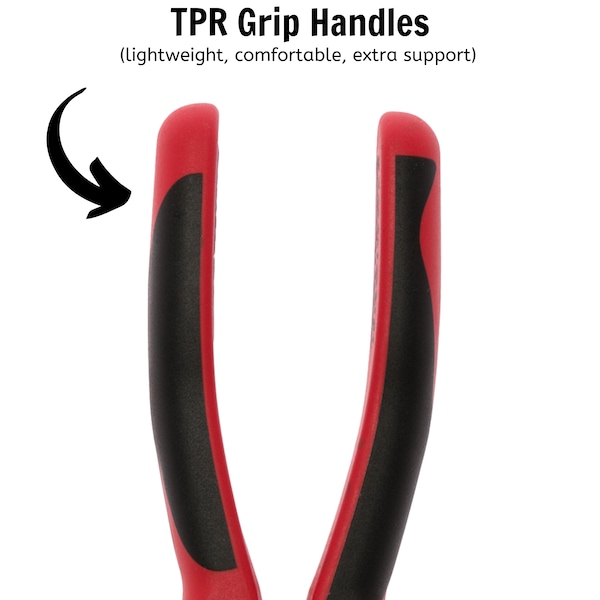 Teng Tools 6" TPR Grip Heavy Duty Mega Bite Side Cutting Pliers - - MB442-6T
