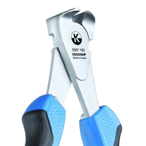 Gedore Power End Cutting Nipper, 6-1/4", Handle Type: Dipped - 8367-160 TL