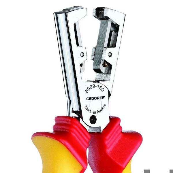 Gedore Insulated Stripping Pliers, 6-1/2" - VDE 8099-160 H