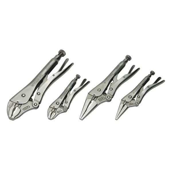Williams 5 in, 6 in, 9 in, 10 in Locking Plier Set - 23074