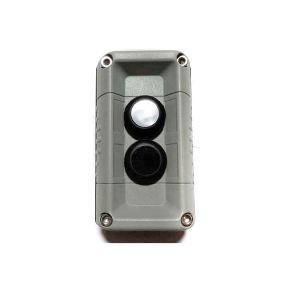Springer Controls Co T.E.R., Estación de Control Montada en Pared VICTOR, Gris, 2 Orificios, 2 Funciones - F71FG00020000001