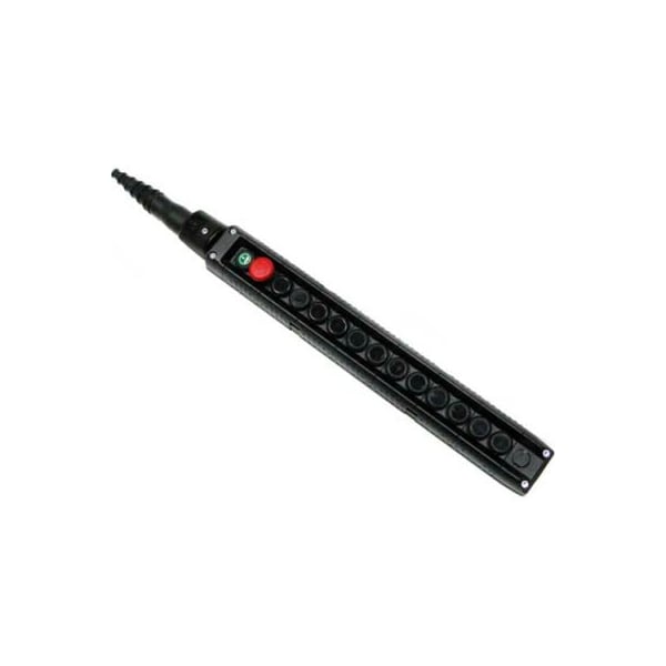 Controles Springer Co T.E.R., Pulsador MIKE, 14 botones, negro, botones de 2 velocidades - F70DB12001200001