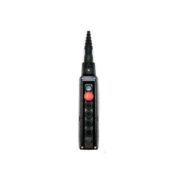 Springer Controls Co T.E.R., Colgante MIKE, 6 botones, negro, botones de 2 velocidades - F70EB12000400001