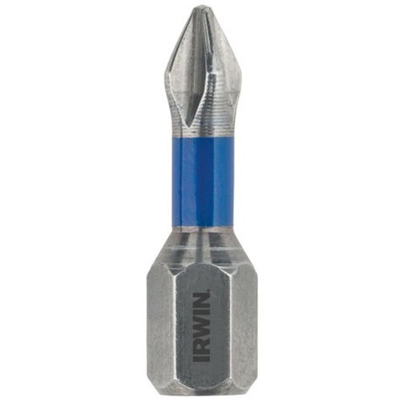 Irwin HA3053001 No. 1 Torsion Phillips Insert Bit .25 in. Shank 1 in. Long Carded - 673765093460